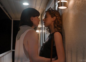 Seductive Ladyboy Natalia Mars Is Fucking Curly Blonde Haley Reed