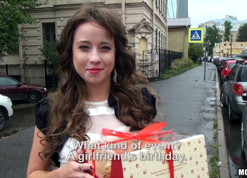 Depraved Taissia Shanti Blows In A Car And Gets Anal Fucked