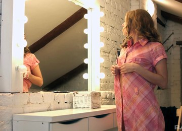 Honey In Stockings Sofi Goldfinger Having Her Horny Cunt Drilled