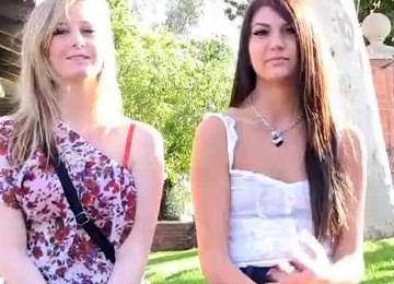 Blonde Tatum Get Fisted In Her Pussy By Her Friend