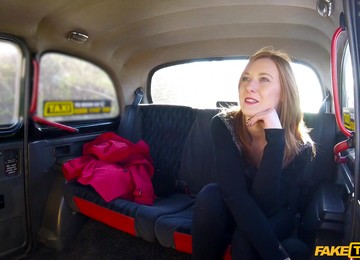 Horny Linda Sweet Enjoys Hard Sex With A Stranger In The Taxi