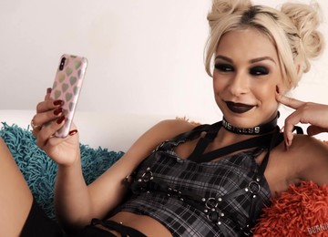 Tattooed Fucker Slamming The Drenched Pussy Of Carmen Caliente