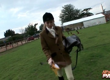 Older Man With A Stiff Dick Fucks Sexy Blondie Caroline De Lys