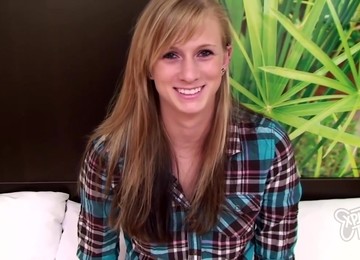 Barely Legal Teen Is About To Get Nailed On Web Cam, For The First Time Ever