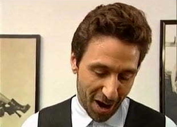 Short Hair With The Tie Around Her Neck