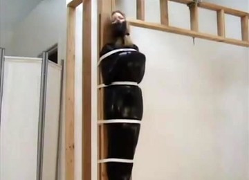 Hanging Latex Bondage Cocoon