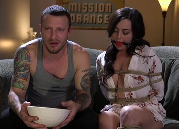 Submissive Teen Whitney Wright Has An Orgasm While Being Tied Up