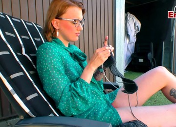 German Housewife Seduced