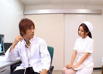 Gentle Licking Leads To Sex With Japanese Nurse Manaka Kazuki