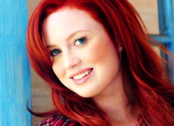 Erotic Show By Stunning Redhead Babe With Big Tits Alyssa Michelle