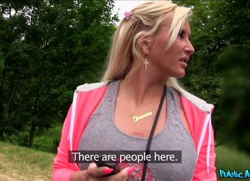 Hot MILF Is Hungry To Suck In The Public Park