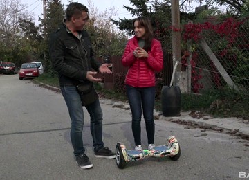 Sexy Brunette Azure Angel Spreads Her Legs To Be Fucked Deep