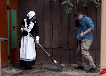 Video Of Shy Whitney Wright Choking On A Dick And Getting Fucked