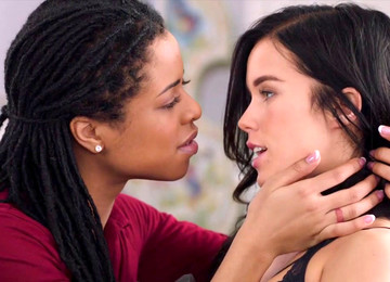 Youthful Beauty Megan Rain Meeting Mandingo And Trying BBC