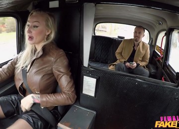 Female Fake Taxi - Kayla Green And The Budapest Man 1 - Kayla Green