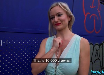 Public Agent - Blonde Fucked Behind Train Station 1 - Martin Gun