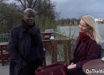 Nikky Dream - Ebony Dude Fucks Cuckold's Wife - Nikky Dream