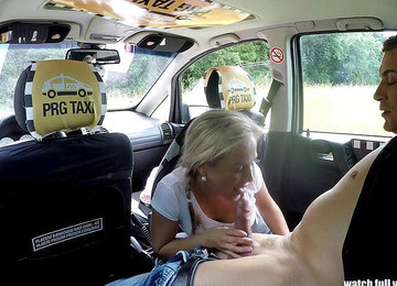 Czech Taxi Full, W Samochodzie, Taxi 20