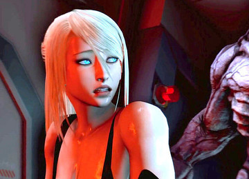 Samus Aran, Doom, 3d