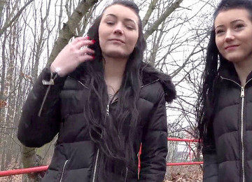 Czech Twins, Czech Streets, Public Agent