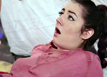 A Guy Talks Lily Adams Into Having Sex In A Tent While Camping