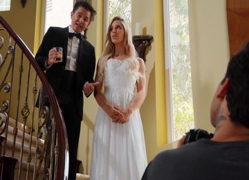 Private Wedding Photo Shoot With Horny Abella Danger Ends Up In A