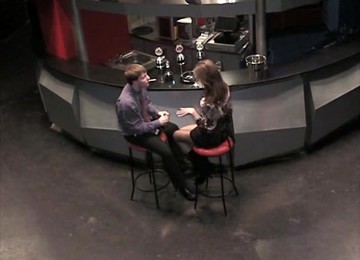 Voyeur Girl At The Bar