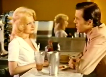 Blonde White Milf Sweetheart On The Bed Sucking Dick