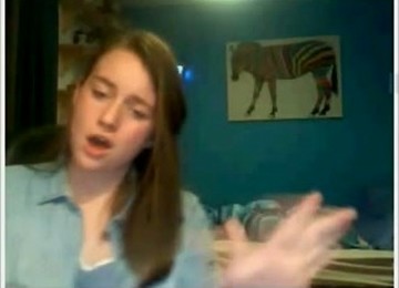 I Play With My Insatiable Muff On A Web Camera