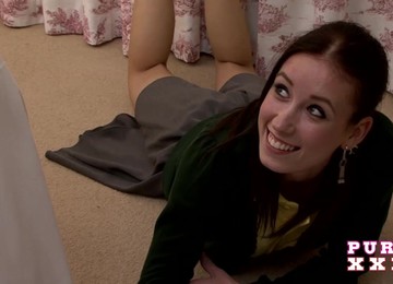 A Hot Coed Has A Sleepover With Her Bestie And These Babes Are Hot For Pussy