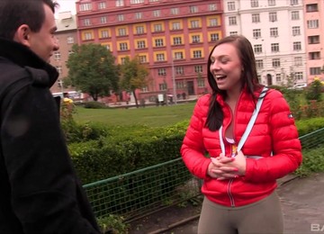 Picked Up Amateur Seduced Into Fucking On Cam Like A Whore