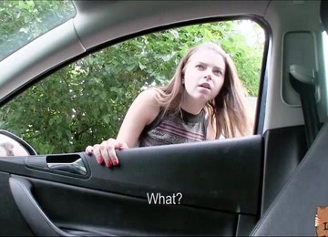 Big Tits And Beautiful Teen Marina Gets Banged After She Gives A Wank