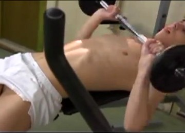 2 Large Ramrods In The Gym Bb