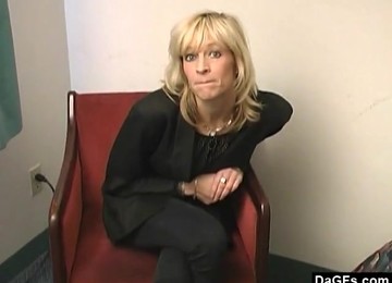 Blonde Cougar Gives Head And Gets Railed Doggystyle