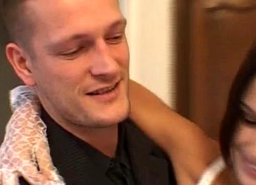 Wedding Day Anal Sex With Creampie