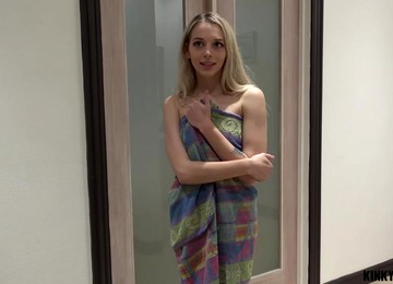 Filthy Stepdaughter Lily Larimar Wants Daddy To Wash Her In The Shower