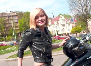 Balls Deep Ass Drilling Ends With Cum In Mouth For A Blonde Stranger