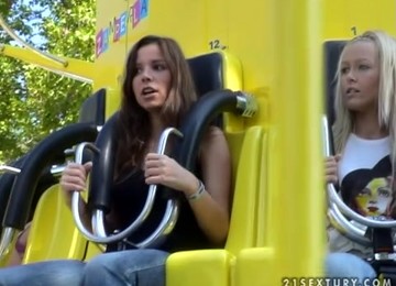 Peaches And Sophie Moone Go For A Walk In The Park
