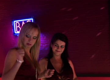 Wild Strippers Diana Gold And Kristi Klenot Have Sex With A Client