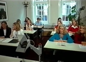 Retro Movie Presents A Sexy Babe Fucked By Many Dudes