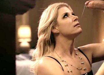 Blonde Mommy Cheating With Son In Law's Cock