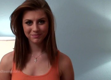 Slim Thick Teen With An Amazing Ass Gets A Facial - Hardcore