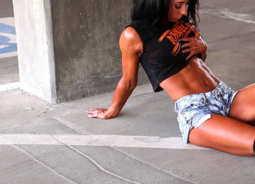 Abs, Girl Abs, Fille Le Biceps