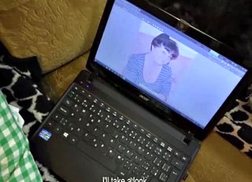 Tanned Babe With Narrow Pussy Play With Mans Big Dick