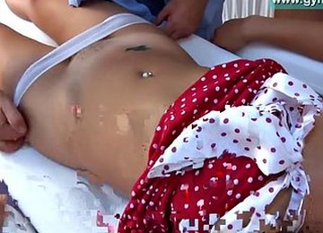 Old Saggy Doc Does An Exam Of Her Wet Pussy