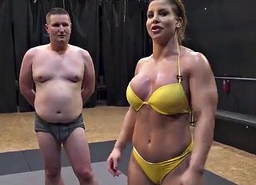 Sheena Wrestling Thin Man