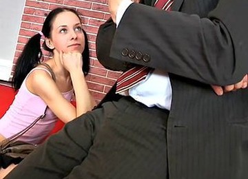 Raunchy Spooning With Teacher