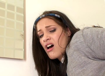 Hottie In Uniform Gets Fuckin' Banged Hard