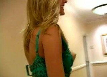 Carli In The Hotel Lobby