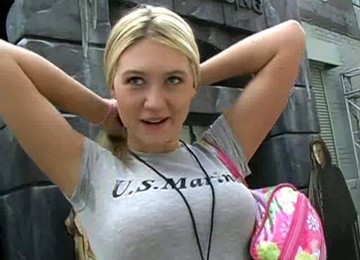 Reality Solo Scene With Big-breasted Blond Porn Star Alison Angel